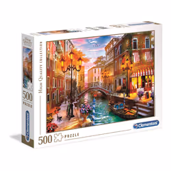Clementoni Sunset over Venice Jigsaw puzzle 500 pc(s) Landscape