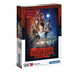 Clementoni Stranger Things, 500 pc(s), Television/films, 10 yr(s)