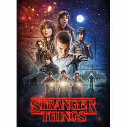 Clementoni Stranger Things Jigsaw puzzle 500 pc(s) Television/films