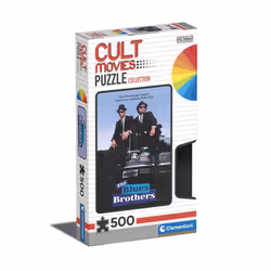35109 Cult Movies Blues Brothers 500 Pieces, Made in Italy, Jigsaw Puzzle for Adults, Multicolor, Medium