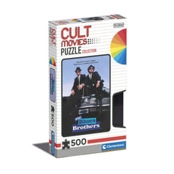 35109 Cult Movies Blues Brothers 500 Pieces, Made in Italy, Jigsaw Puzzle for Adults, Multicolor, Medium