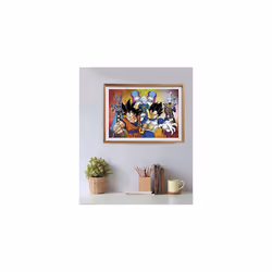 35135 Anime Dragonball 500 Pieces, Jigsaw Puzzle for Adults-Made in Italy,Multicolor,Medium