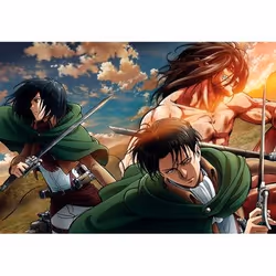 Clementoni Attack on Titan Jigsaw puzzle 500 pc(s) Comics