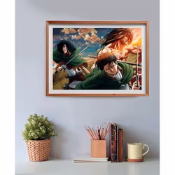 Clementoni Attack on Titan Jigsaw puzzle 500 pc(s) Comics