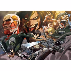 Clementoni Attack on Titan Jigsaw puzzle 500 pc(s) Other