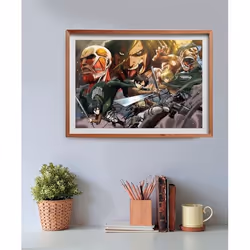 Clementoni Attack on Titan Jigsaw puzzle 500 pc(s) Other