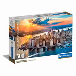 Clementoni High Quality Collection New York, 500 pc(s), Landscape, 18 yr(s)