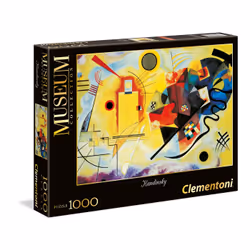 Clementoni Museum Collection Kandinsky - Giallo, Rosso e Blu - 1000 pcs, 1000 pc(s), Art, 14 yr(s)