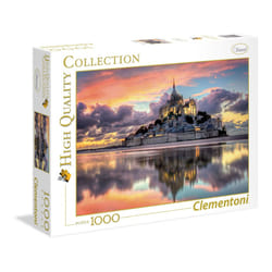 Clementoni - 39367 Collection - Le magnifique Mont Saint-Michel - 1000 Pieces