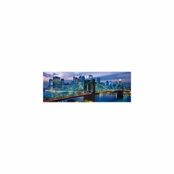 Clementoni - 39434 - Collection Panorama Puzzle for Adults and Children - New York Brooklyn Bridge - 1000 Pieces