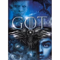 Clementoni Game of Thrones Jigsaw puzzle 1000 pc(s) Television/films