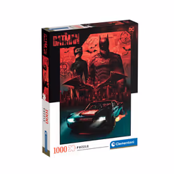 Clementoni DC Comics Batman Puzzle Of 1000 Pieces - Version 2 - 37 x 28.1 x 5.5 CM