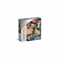 Clementoni 39720 100 Celebration Disney Classic Movies 1000 Pieces, Jigsaw Puzzle for Adults-Made in Italy