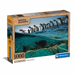 Clementoni Penguins, 1000 pc(s), Animals, 18 yr(s)