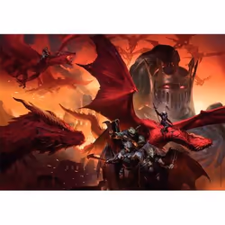 Clementoni Dungeons & Dragons, 1000 pc(s), Dinosaurs, 18 yr(s)