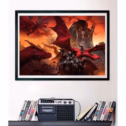 Clementoni Dungeons & Dragons Jigsaw puzzle 1000 pc(s) Dinosaurs