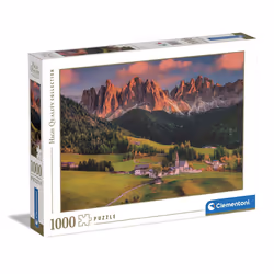 Clementoni Collection-Magical Dolomites 39743 1000 Piece Adult Puzzle Made in Italy Multi-Coloured