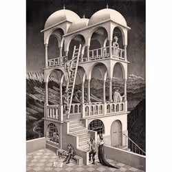 Clementoni M. C. ESCHER "Belvedere" Jigsaw puzzle 1000 pc(s) Art