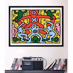 Clementoni Keith Haring Jigsaw puzzle 1000 pc(s) Art