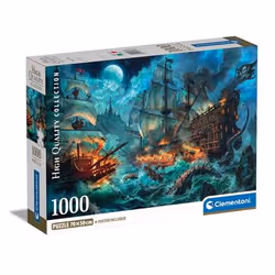 Clementoni Pirates Battle, 1000 pc(s), Other, 10 yr(s)