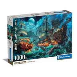 Clementoni Pirates Battle Jigsaw puzzle 1000 pc(s) Other