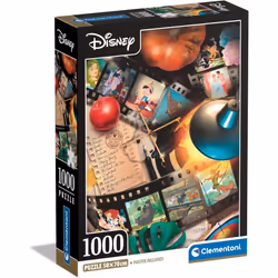 Clementoni Disney 100 Movie Classics Illustrated Jigsaw Puzzle (1000 Pieces)