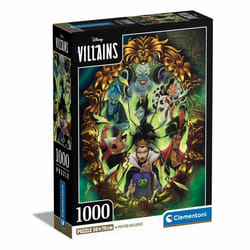 Clementoni Disney Villains Jigsaw puzzle 1000 pc(s) Cartoons