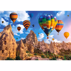 Clementoni Balloons In Cappadocia Jigsaw Puzzle (1000 Pieces)