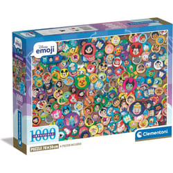 Clementoni Disney Emoji Impossible Jigsaw Puzzle (1000 Pieces)