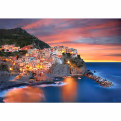 Clementoni High Quality Collection Manarola, 1000 pc(s), Landscape, 18 yr(s)