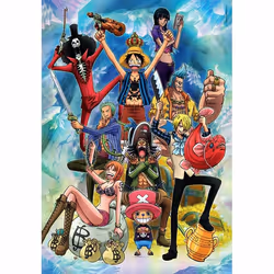 Clementoni One Piece Jigsaw puzzle 1000 pc(s) Television/films