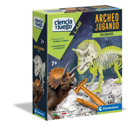 - Archaeoplaying Triceratops Phosphorescent - Scientific Game for Digging and Riding Dinosaurs from 7 Years Old, Toy in Spanish (55031)