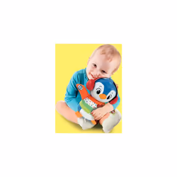 59287 Baby Clementoni - Dance with Me Penguin, Interactive Baby Toy with Music & Light Effects, Dancing and Singing Educational Toy for Toddlers from