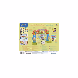 Clementoni 61340 My First Football Goal Interactive Toy for Toddlers-Ages 18 Months Plus, Multi Coloured