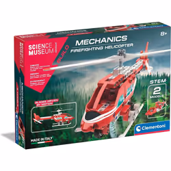 Clementoni Science Museum Mechanics - Firefighting Helicopter