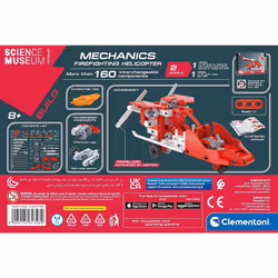 Clementoni Science Museum Mechanics - Firefighting Helicopter