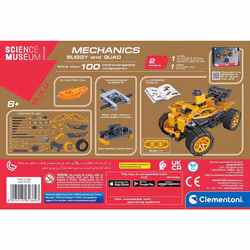 Clementoni Science Museum Mechanics - Buggy & Quad