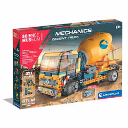 61389 Museum Concrete Mixer Truck-Building Set, Mechanics, Scientific, Science Kit for Kids 8 Years, STEM Toys, English Versi ...