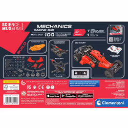 Clementoni Mechanics: Formula 1 Racing Car 2-in-1 Construction Model Age 8+