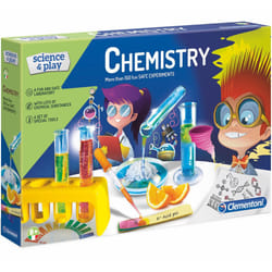 Clementoni Chemistry Set With Over 150 Safe Experiments, Science & Play, Age 8 +