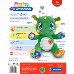 - Baby Dragon - Interactive And Talking Plush, Sound Toy for Babies 6+ Months, 61899