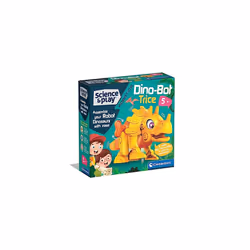 75074 Science & Play Dino Bot Triceratops, Educational and Scientific, Building Set, Gift for Kids Age 8, STEM, Dinosaur Toys ...