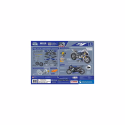 75084 Play Yamaha Motorbike M1-Building Set, Mechanics, Scientific, Science Kit for Kids 8 Years, STEM Toys, English Version, Made in Italy