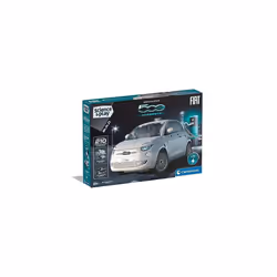 75085 Play Fiat 500, Electric Car-Building Set, Mechanics, Scientific, Science Kit for Kids 8 Years, STEM Toys, English Versi ...