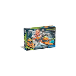 75086 Science & Play Cyber Blaster Arm, Robotic Glove That Shoots Soft Disks, Scientific Toys, Experiment Kit Age 8, English Version, Made in Italy