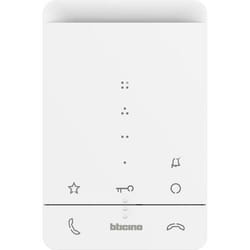 bticino 344282 audio intercom system White