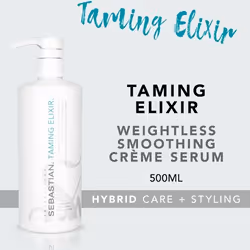 Sebastian Professional Taming Elixis 500ml, Hair cream, 500 ml, All hair, Smoothing, Pump bottle, 1 pc(s)