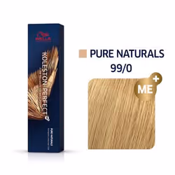 Wella Koleston Perfect Me+ Pure Naturals, Blonde, 99/0, Women, 60 ml, All hair, Tube
