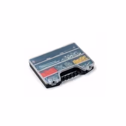 Terry Store-Age Pro Organizer, Small parts box, Black, Transparent, Hinge, 325 mm, 255 mm, 50 mm