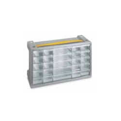 Terry Store-Age Poker Small parts box Grey, Transparent